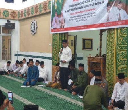 Pj Walikota Pekanbaru, Muflihun Safari Ramadan di Kecamatan Kulim (foto/dini)